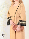 پیراهن زنانه جنس خنک تابستونی (کفتان غروب)